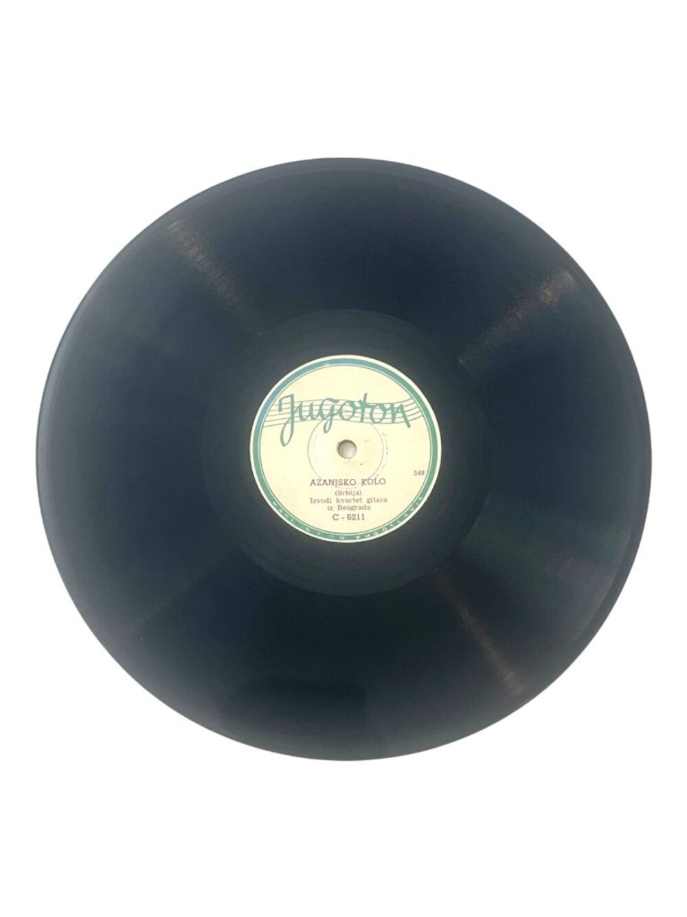 Izvodi Kvartet - Ratarsko Kolo / Azanjsko Kolo - Jugoton Record 548 - 10" 78rpm